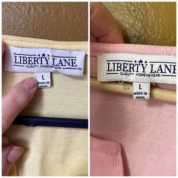 Set of 2 Liberty Lane size large tops. - Picture 2 of 7